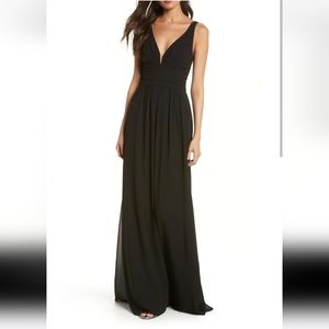 NWOT Lulu's Black Gown